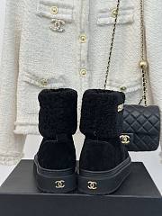 Chanel Black Ankle Boots - 2