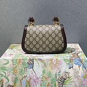 Gucci Blondie Textured Canvas Bag - 22x13x5.5cm - 3