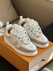 Louis Vuitton LV Skate Sneaker Beige White  - 4