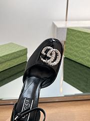 Gucci Black Double G Platform Pumps  - 3