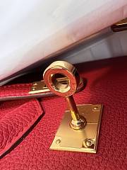 Hermès Rouge Casaque Togo Birkin 25cm - 2
