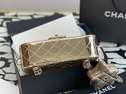 Chanel Gold Flap Bag & Star Coin Purse - 23x19x6.5cm - 5