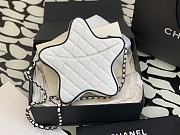 Chanel White Star Handbag - 22.5x22.5x6cm - 3