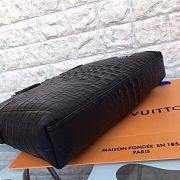 Louis Vuitton Black Crocodile Leather Bag 39cm - 4