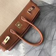 Hermes Birkin Barerina Gold Tone Handbag 35cm - 2