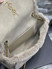 YSL Kate Medium YSL Shearling Bag - 29x22x15cm - 4