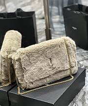 YSL Kate Medium YSL Shearling Bag - 29x22x15cm - 3