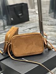 YSL Loulou Suede Camera Bag - 23x16x6cm - 4