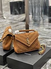 YSL College Monogram Shoulder Bag - 24x17x6cm - 3