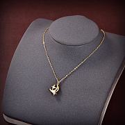 Bottega Veneta Gold Dolphin Necklace  - 1