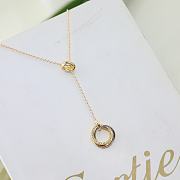 Catier Gold Trinity Necklace - 1