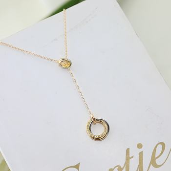Catier Gold Trinity Necklace