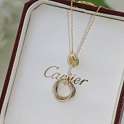 Catier Gold Trinity Necklace - 2