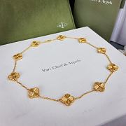 Van Cleef & Arpels Vintage Gold Alhambra Necklace - 1