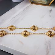 VCA Vintage Gold Alhambra Necklace - 3