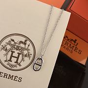 Hermes Sterling Silver Farandole Pendant Necklace - 5