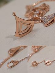  Bvlgari Divas' Dream 18K Rose Gold Necklace - 3