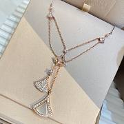  Bvlgari Divas' Dream 18K Rose Gold Necklace - 2