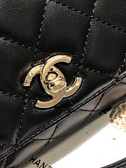 Chanel Goatskin Quilted Rainbow Extra Mini Coco - 19x13x9cm - 3