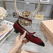 Miumiu Platform Shoes Red  - 5