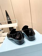 Prada Black Patent Leather Loafers - 4