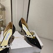 Jimmy Choo Black Aurelie Pearl - 4