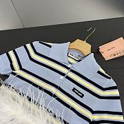 Miumiu Silk & Cotton Knit Polo Set - 3