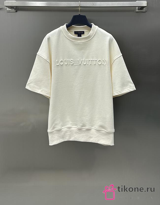 Louis Vuitton White T-shirt  - 1