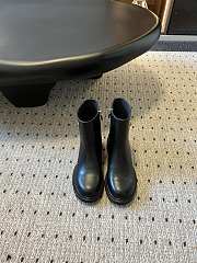 Dior 30 Montaigne Ankle Boot Black Calfskin - 3