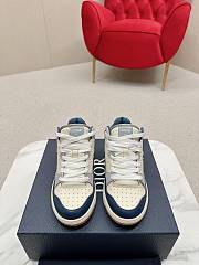 Dior B57 Mid-Top Sneakers Smooth calfskin & suede - 3