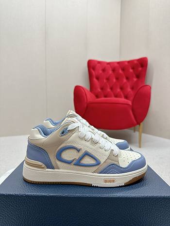 Dior B57 Mid-Top Sneaker In Blue