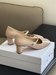 Dior Jolie Pump Nude Patent Calfskin - 4