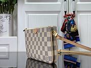 Louis Vuitton N60460 Double Zip Pochette Damier Azur - 20x12.5x3cm - 3