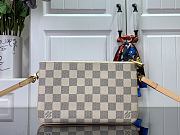 Louis Vuitton N60460 Double Zip Pochette Damier Azur - 20x12.5x3cm - 5