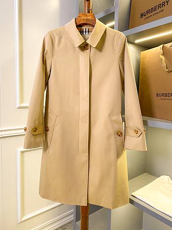 Burberry Women The Pimlico Heritage Car Coat Beige