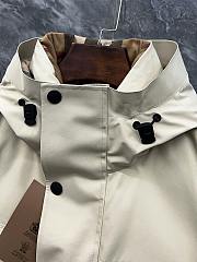 Bubbery Vintage White Hooded Down Jacket - 2