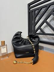 Loewe Small Squeeze Black Bag - 29x24x10.5cm - 3