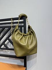 Loewe Small Squeeze Olive Bag - 29x24x10.5cm - 1