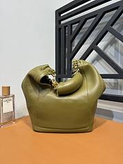 Loewe Small Squeeze Olive Bag - 29x24x10.5cm - 4