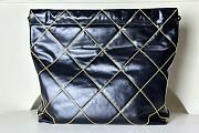  Chanel 22 Black Smooth Leather - 39x42x8cm - 4