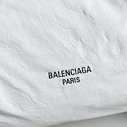 Balenciaga Large White Crush Tote - 46x39x14cm - 4