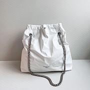 Balenciaga Large White Crush Tote - 46x39x14cm - 3