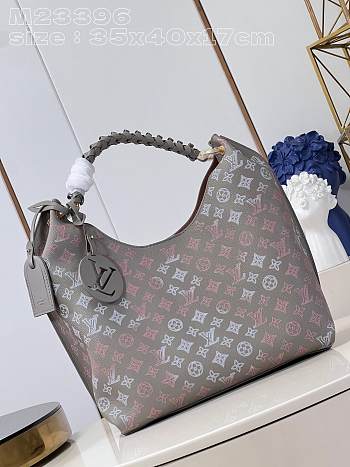 Louis Vuitton M23396 Carmel Gray Mahina - 35x40x17cm