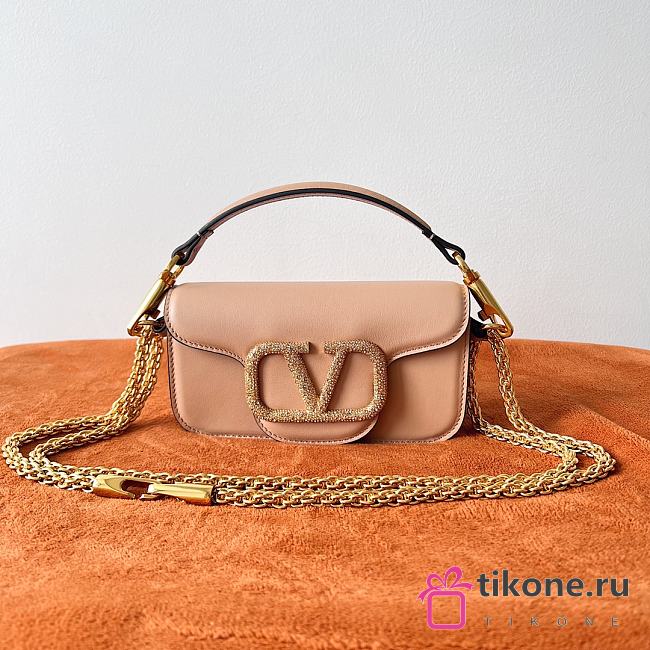 Valentino Vlogo Signature Pink Bag - 20x11x5cm - 1