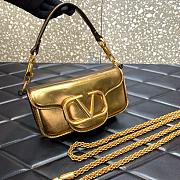 Valentino VLogo Signature Gold Handbag - 20x11x5cm - 5