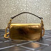 Valentino VLogo Signature Gold Handbag - 20x11x5cm - 2