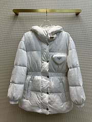 Prada White Down Jacket - 1