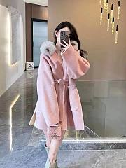 Santa Pink Down Coat - 2