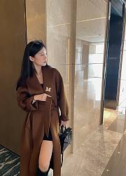 Maxmara Brown Long Coat - 1