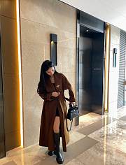 Maxmara Brown Long Coat - 4